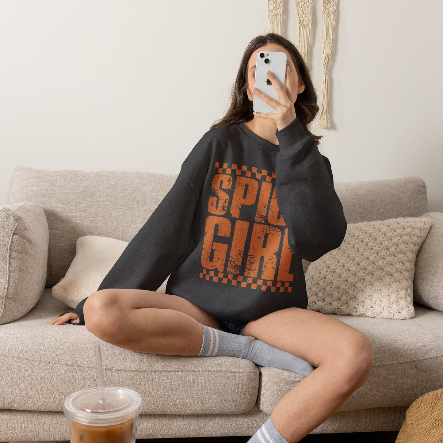Spice Girl Retro Graphic Sweatshirt