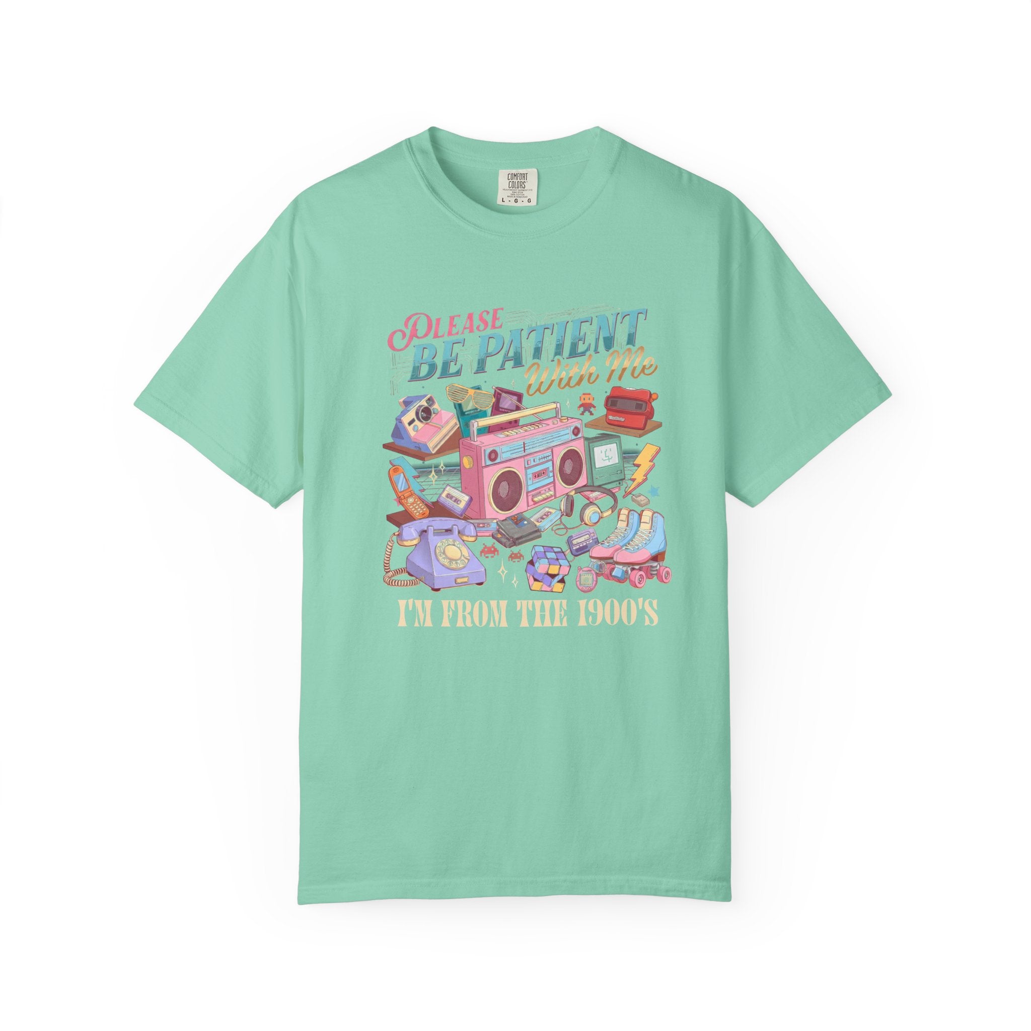 Be Patient With Me Graphic T-Shirt — Vintage Radio & Cozy Retro Comfort Tee