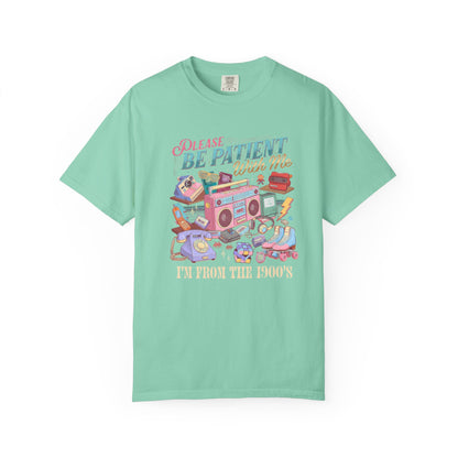 Be Patient With Me Graphic T-Shirt — Vintage Radio & Cozy Retro Comfort Tee