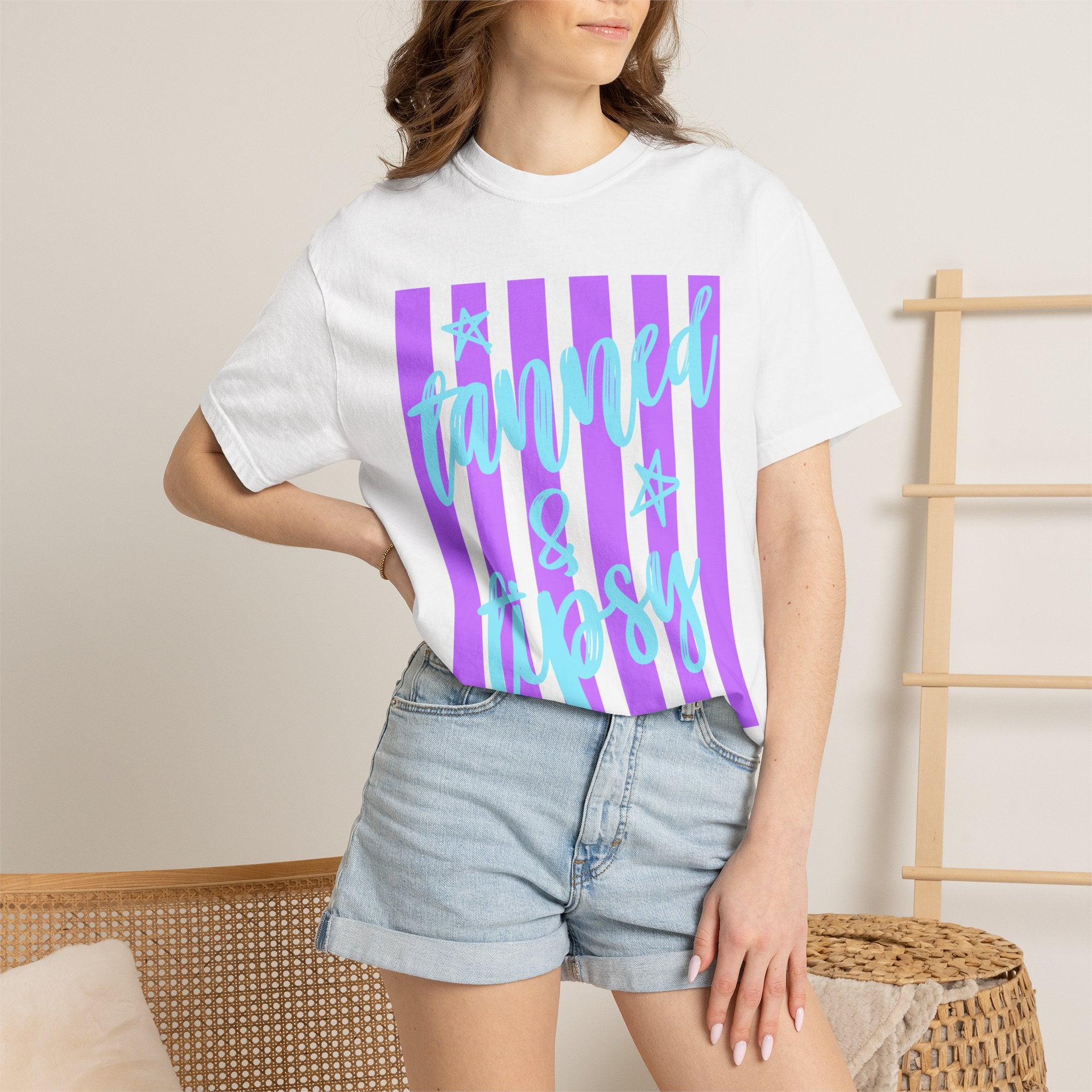 Tanned & Tipsy Graphic Tee