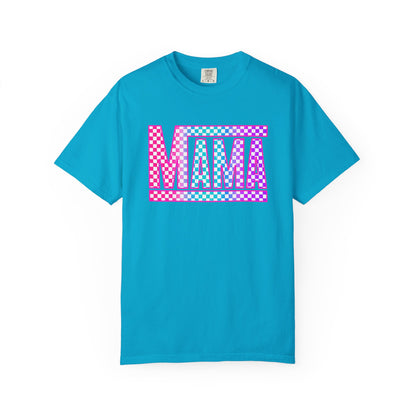 Mama Checkerboard Graphic Tee