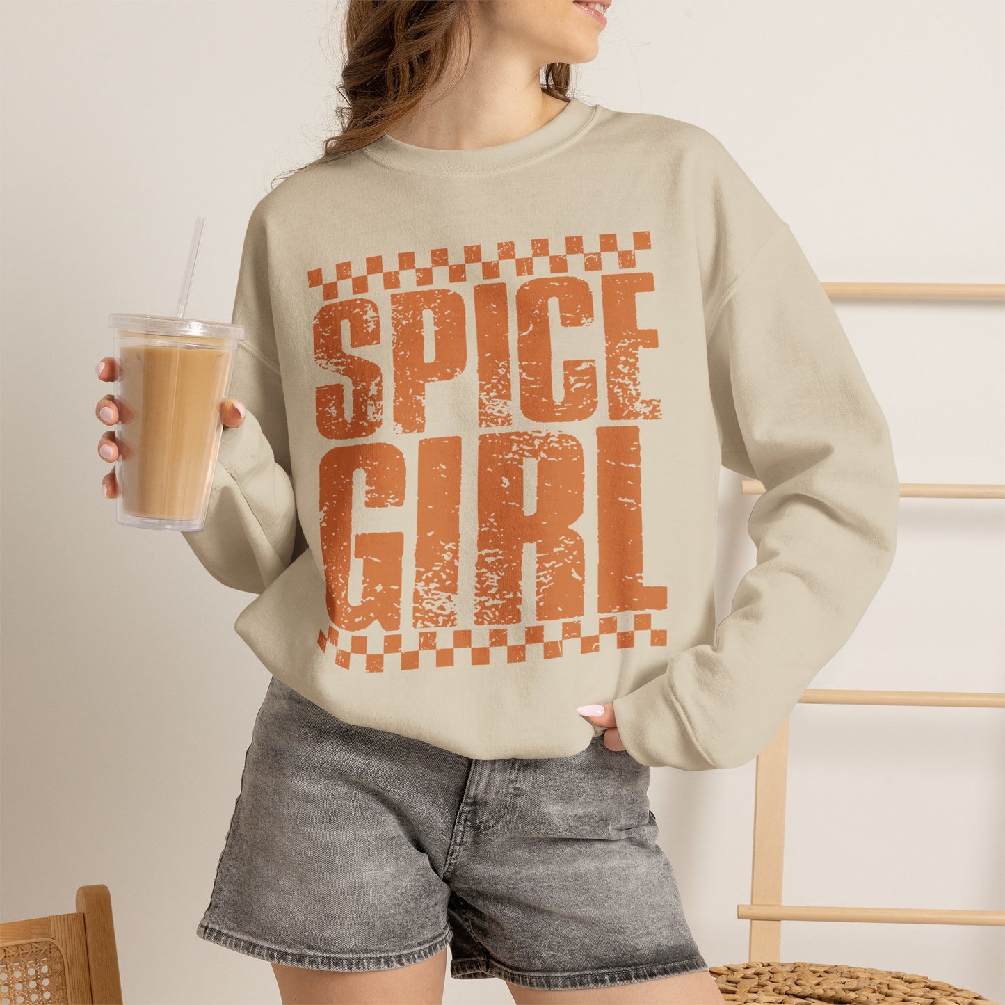 Spice Girl Retro Graphic Sweatshirt