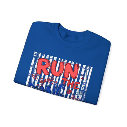 Run the Dang Ball Sweatshirt — Funny Football Crewneck for Players & Fans