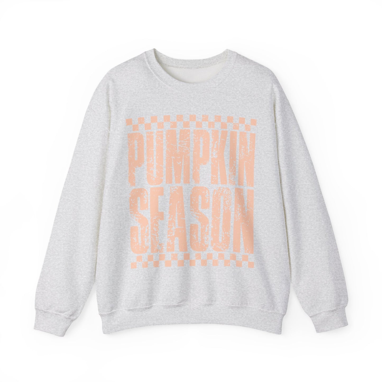 Pumpkin Season Crewneck Sweatshirt — Cozy Fall Graphic Pullover