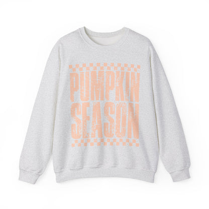 Pumpkin Season Crewneck Sweatshirt — Cozy Fall Graphic Pullover