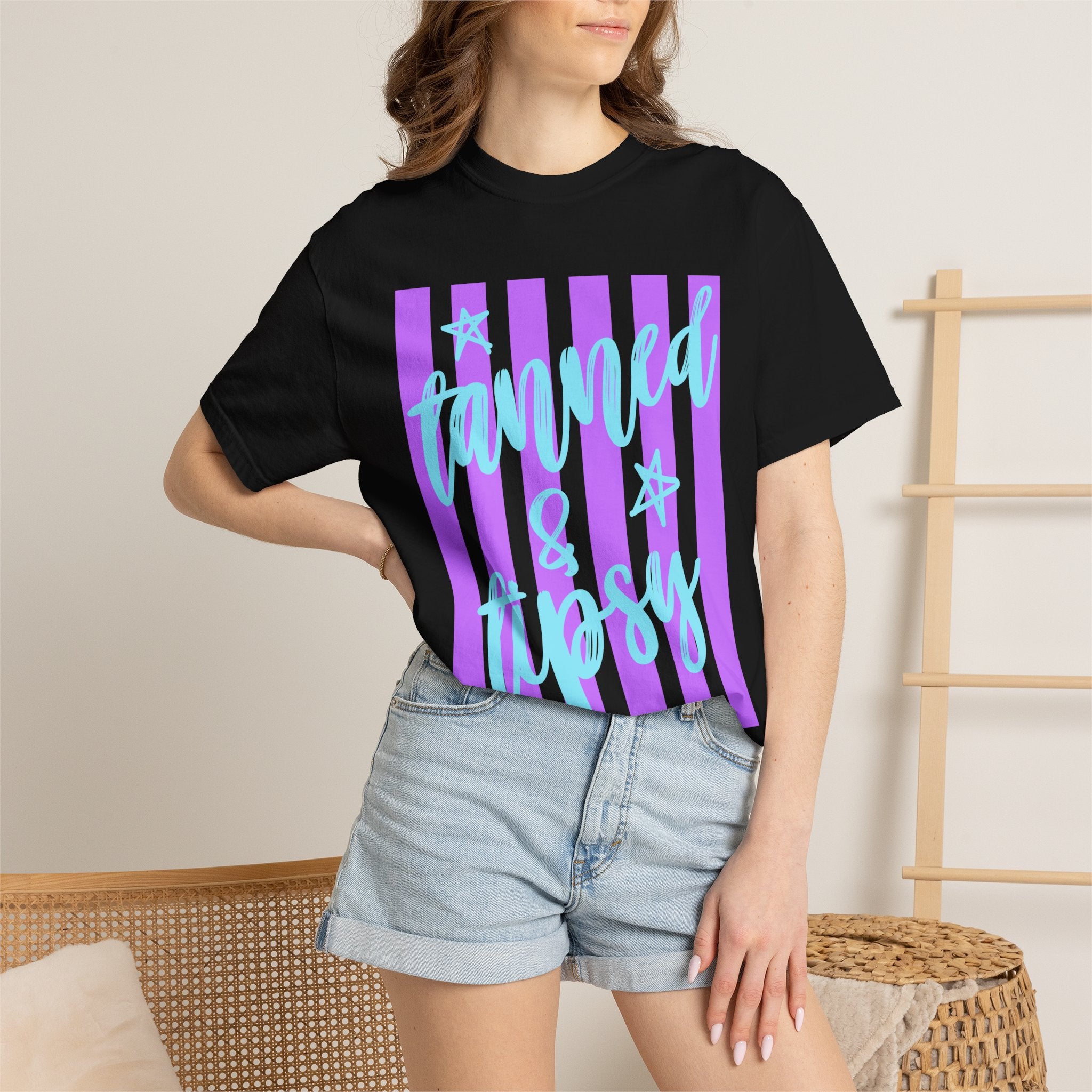 Tanned & Tipsy Graphic Tee