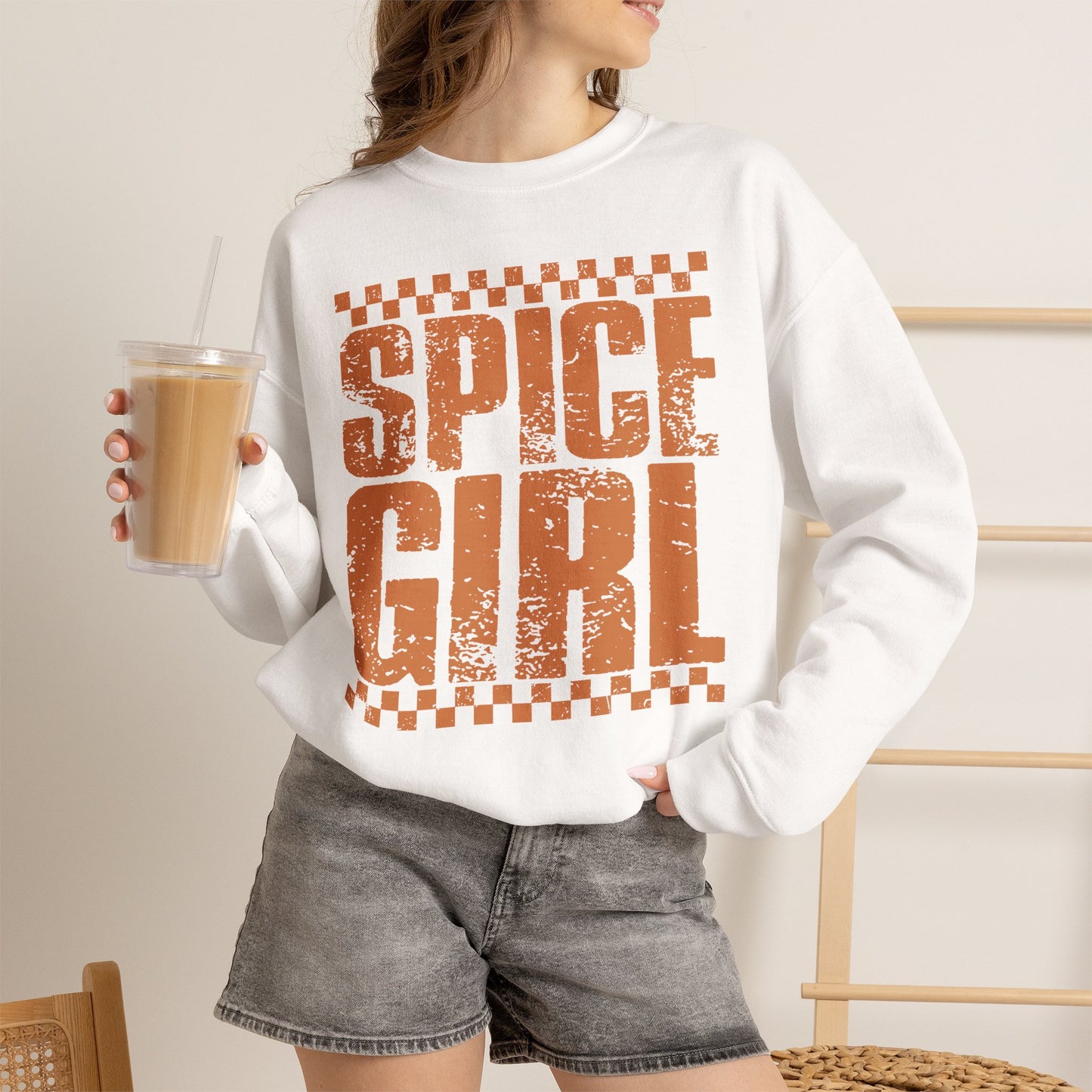 Spice Girl Retro Graphic Sweatshirt