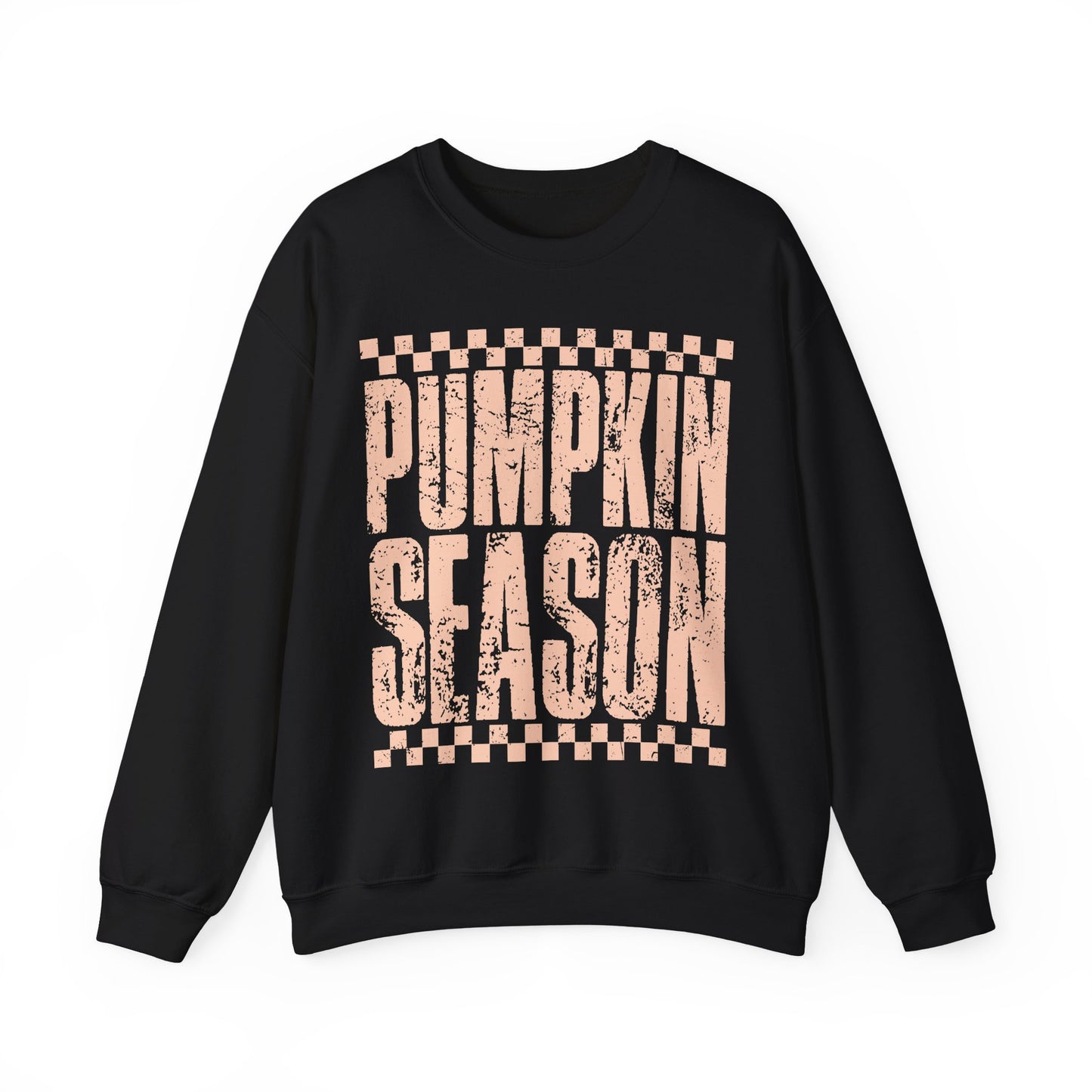 Pumpkin Season Crewneck Sweatshirt — Cozy Fall Graphic Pullover