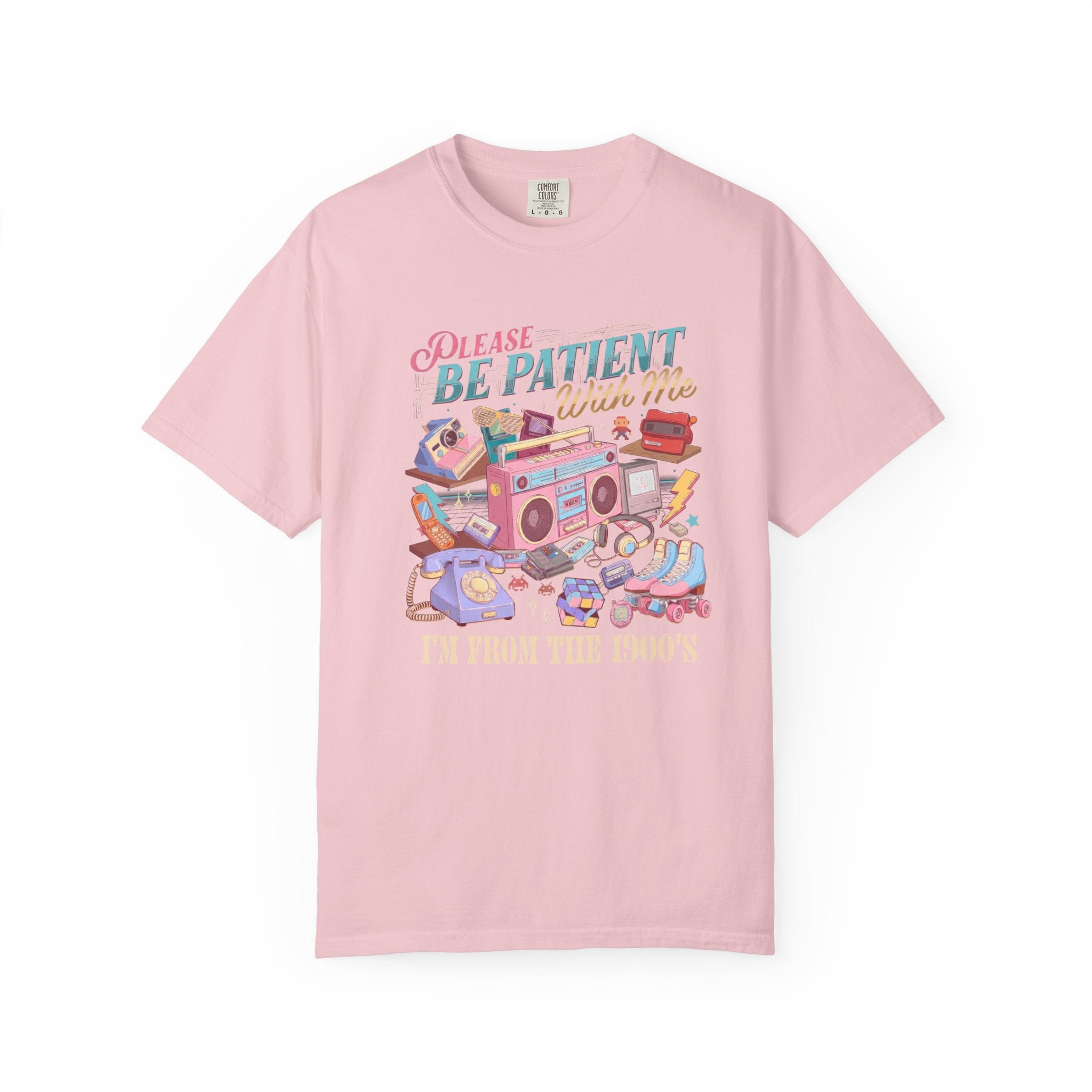 Be Patient With Me Graphic T-Shirt — Vintage Radio & Cozy Retro Comfort Tee