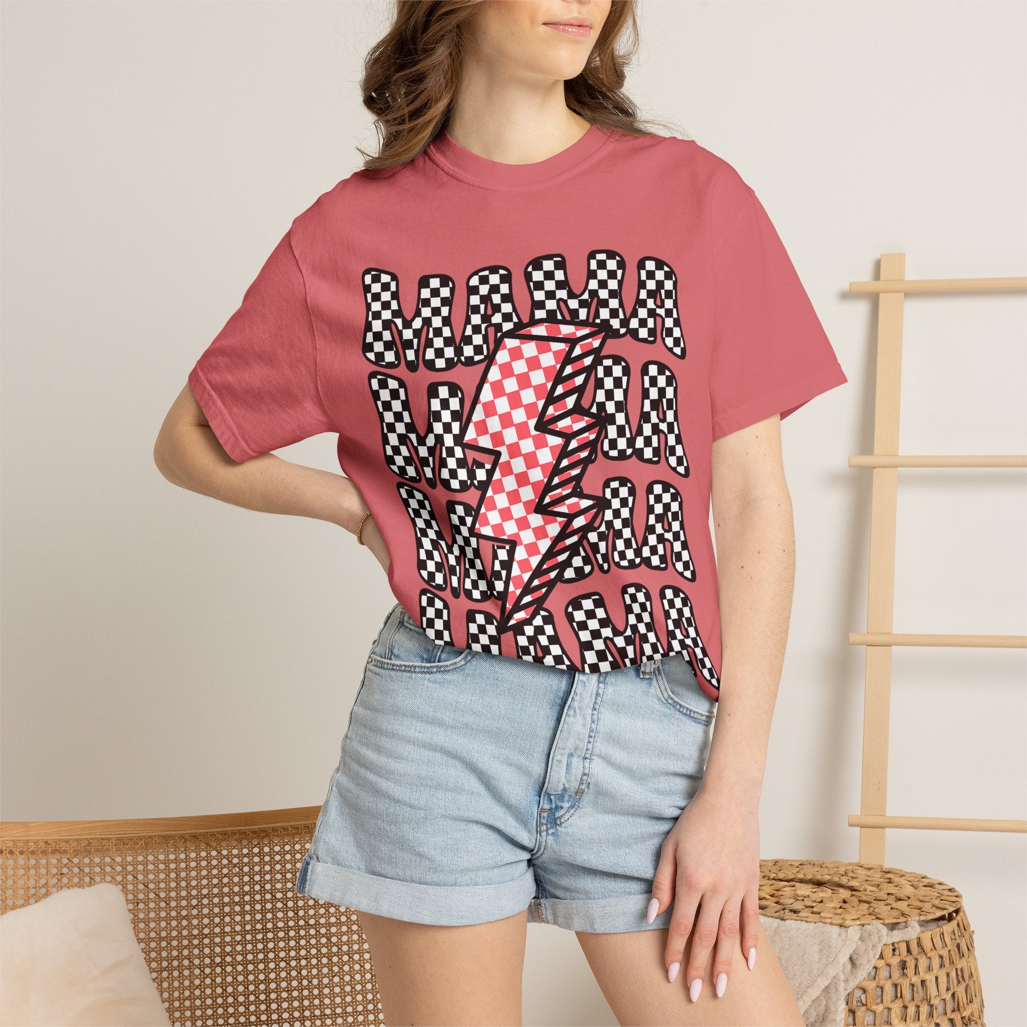 Mama Lightning Bolt Tee
