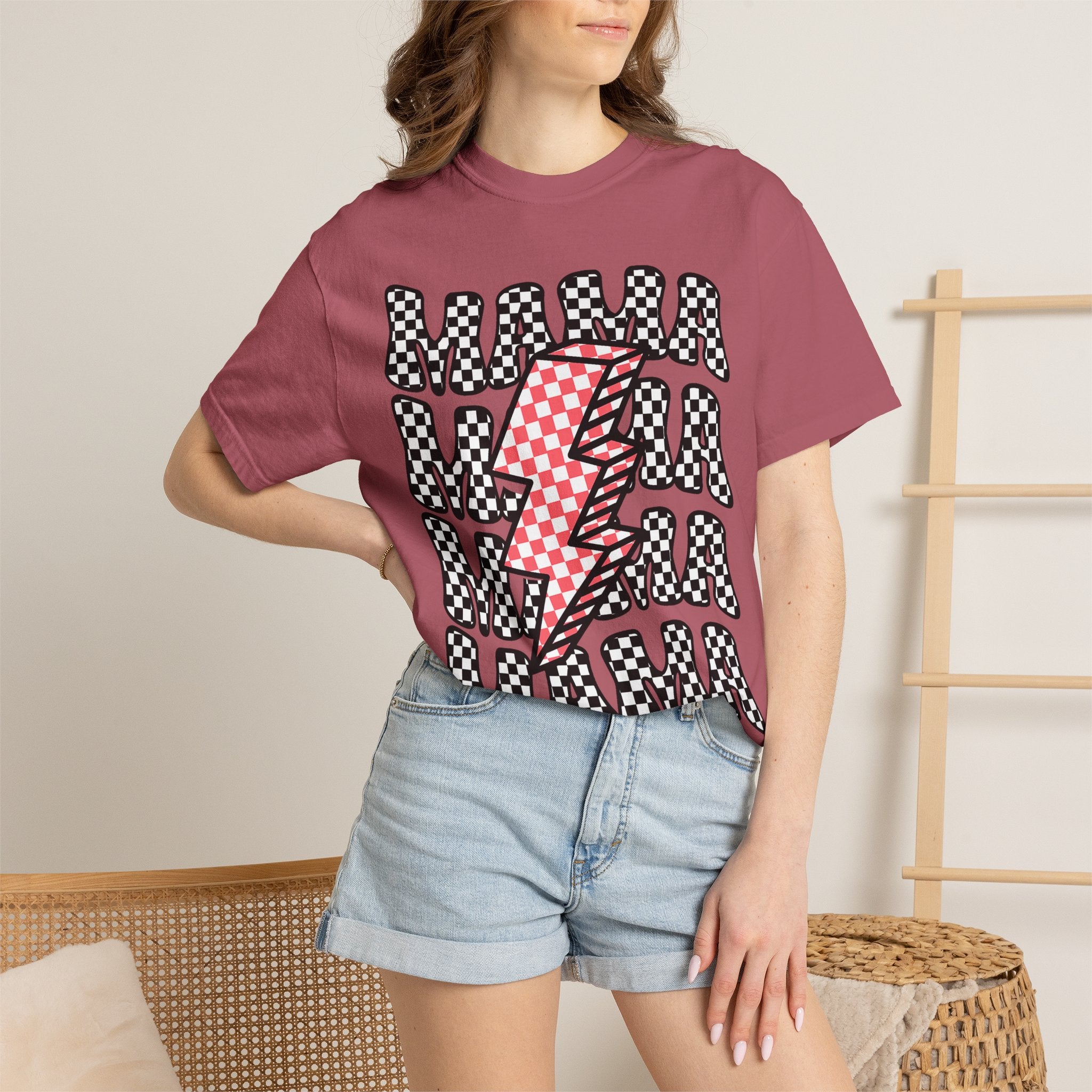 Mama Lightning Bolt Tee