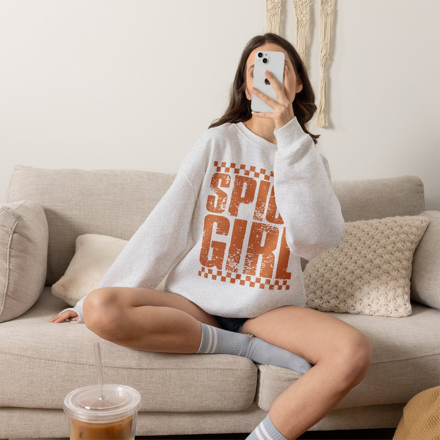 Spice Girl Retro Graphic Sweatshirt