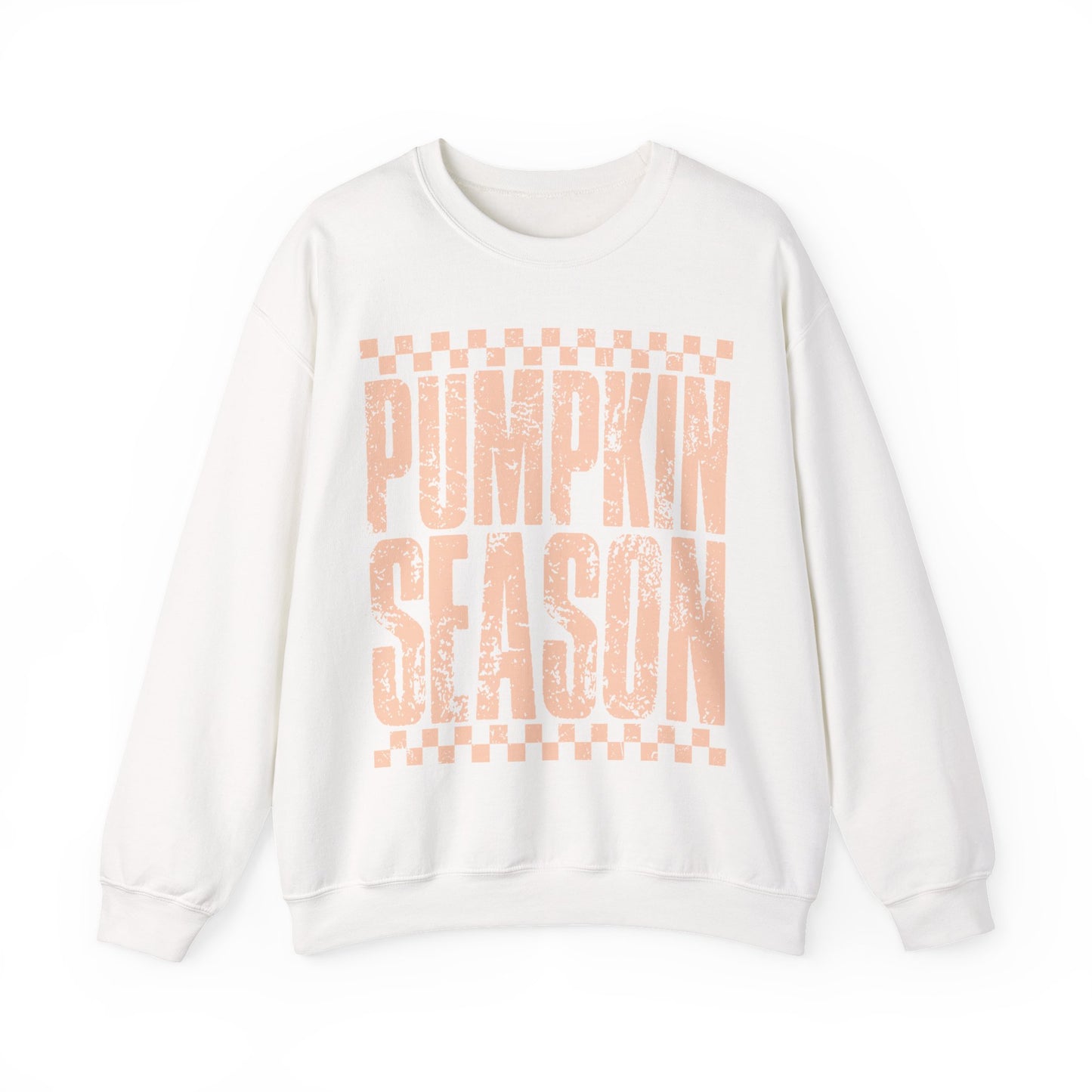 Pumpkin Season Crewneck Sweatshirt — Cozy Fall Graphic Pullover