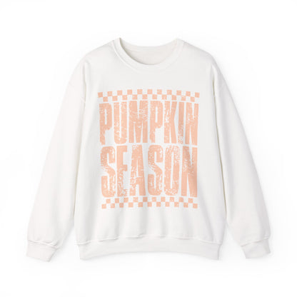 Pumpkin Season Crewneck Sweatshirt — Cozy Fall Graphic Pullover