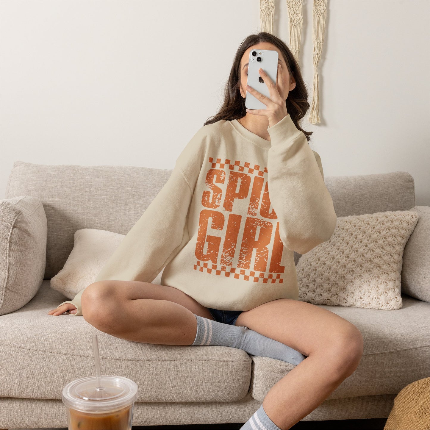Spice Girl Retro Graphic Sweatshirt