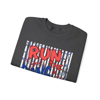 Run the Dang Ball Sweatshirt — Funny Football Crewneck for Players & Fans