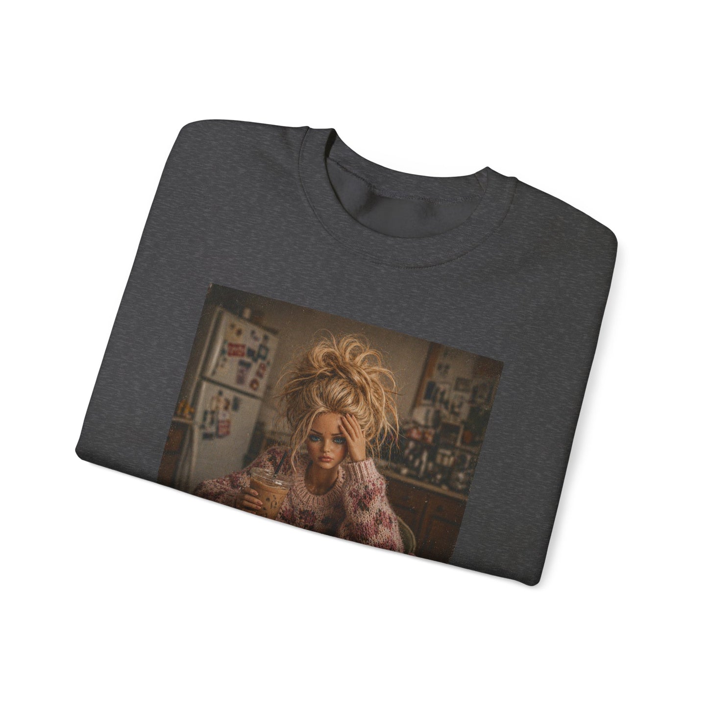 Unisex Heavy Blend™ Crewneck Sweatshirt “Go Ask Your Dad”
