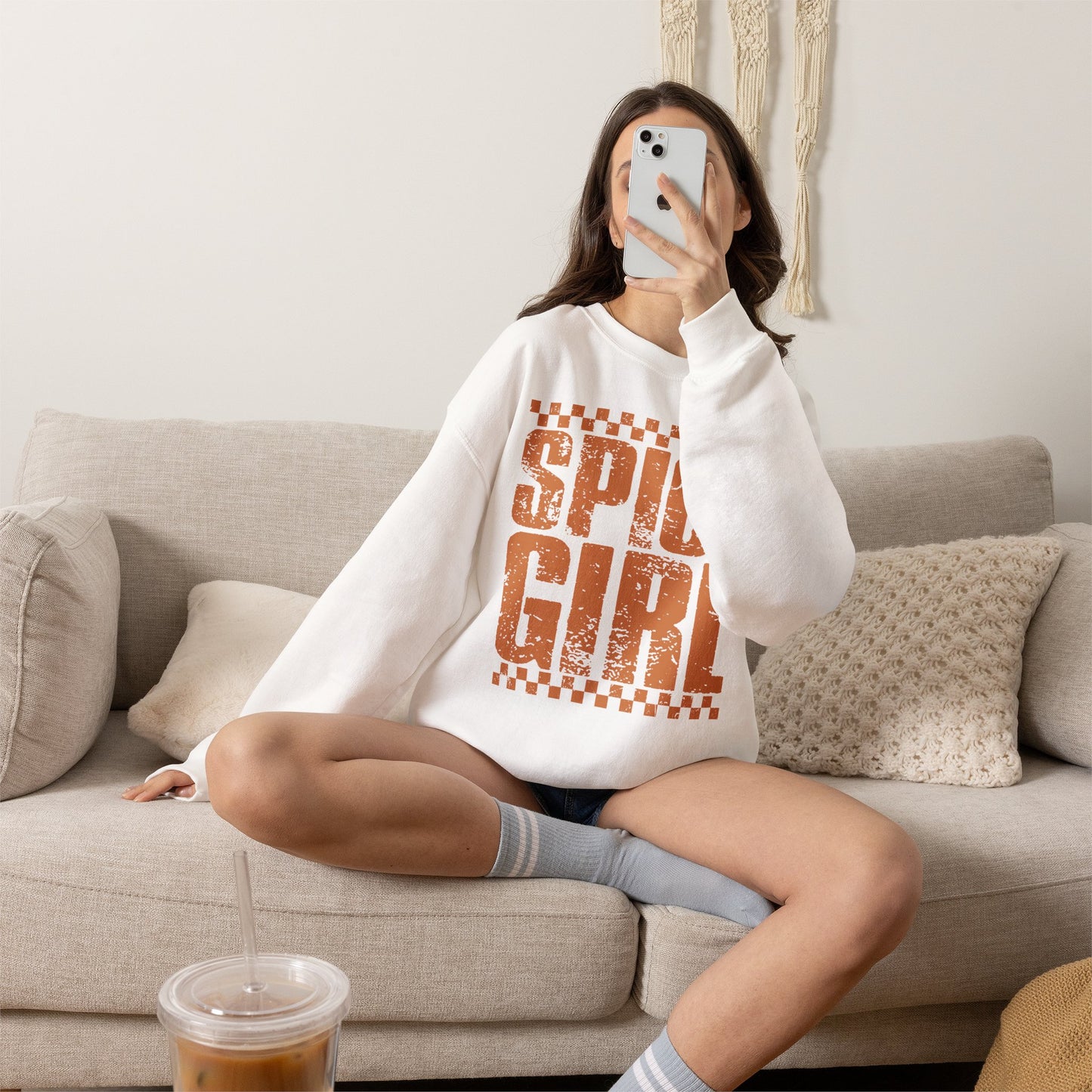 Spice Girl Retro Graphic Sweatshirt