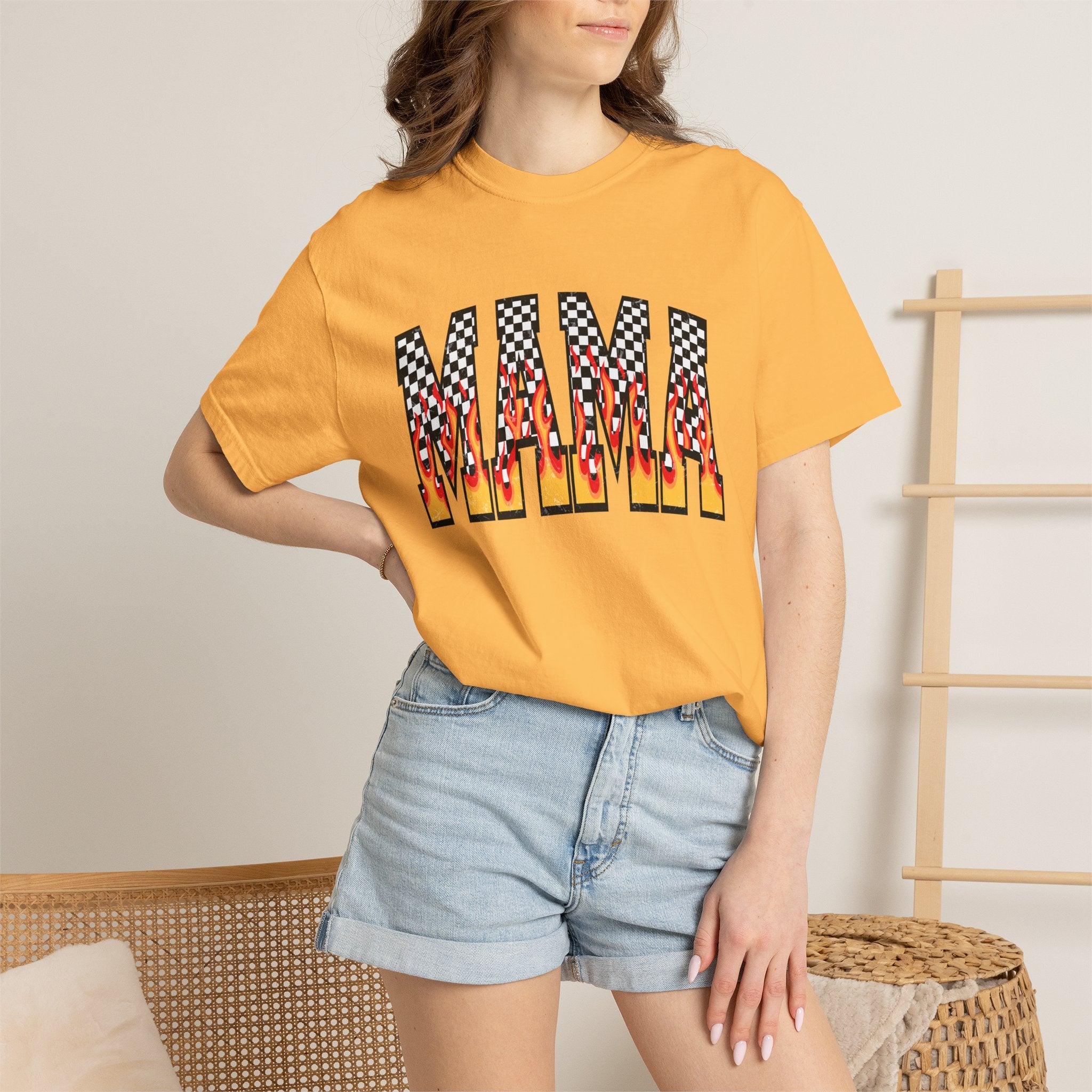 Mama Flame Graphic T-Shirt