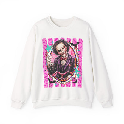 Horror Puppet Portrait Crewneck Sweatshirt