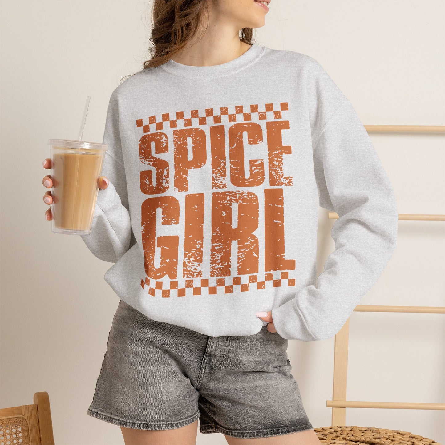 Spice Girl Retro Graphic Sweatshirt