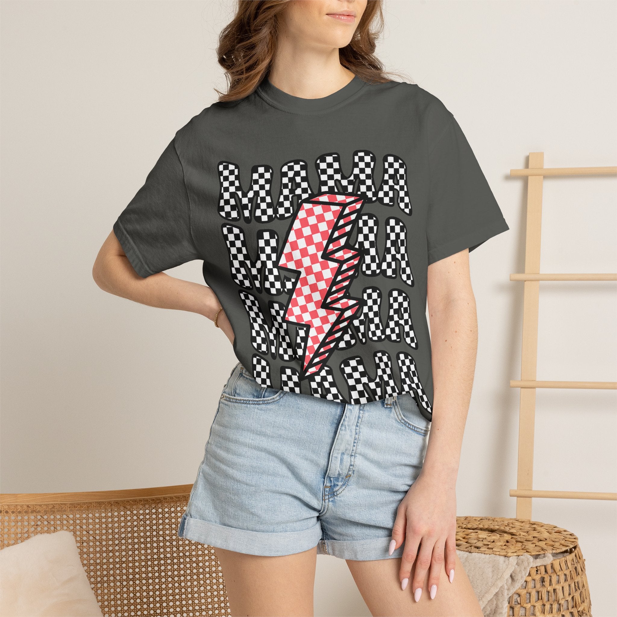 Mama Lightning Bolt Tee