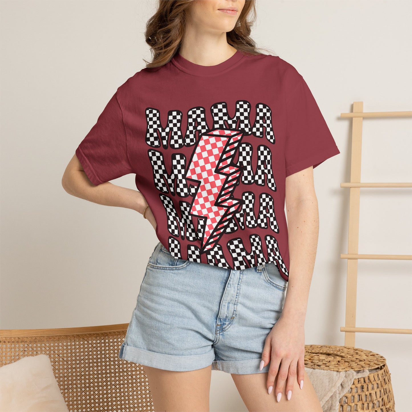 Mama Lightning Bolt Tee