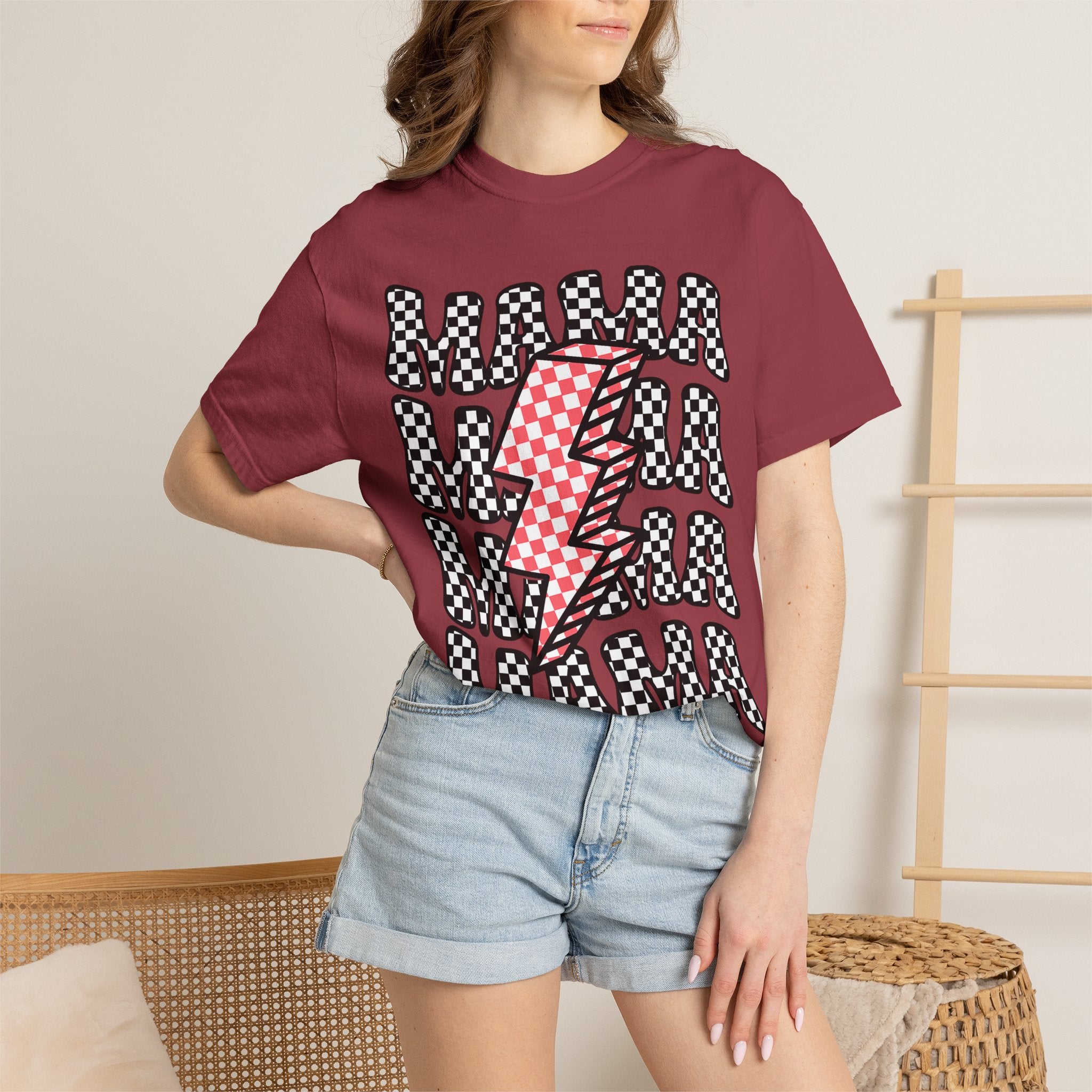 Mama Lightning Bolt Tee