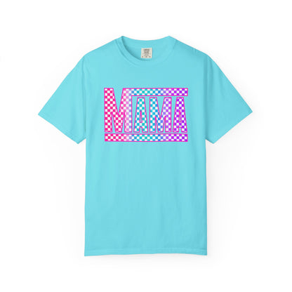 Mama Checkerboard Graphic Tee