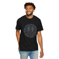 Dad Smiley Checkerboard T-Shirt — 'RAD DAD' Retro Graphic Tee
